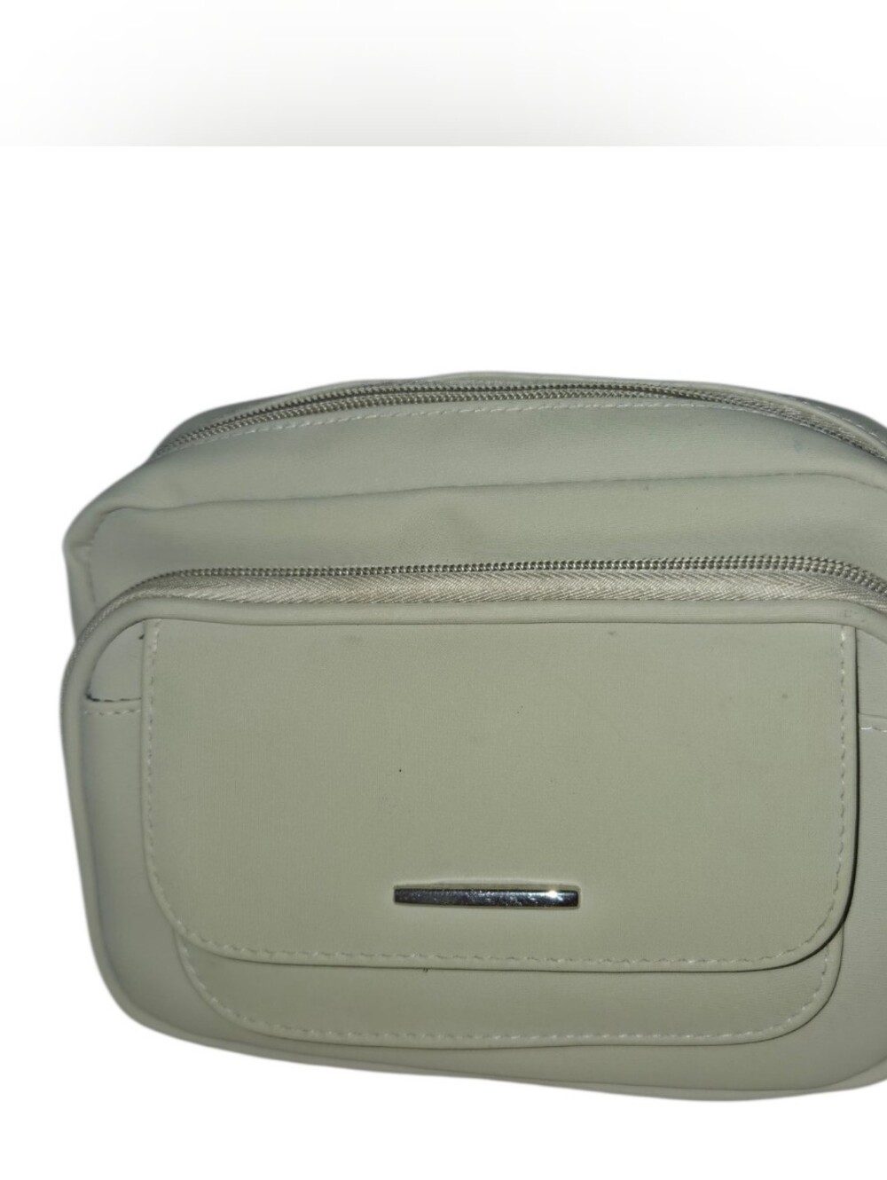 Small Cream Crossbody Bag - Minimalist Design